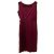 Autre Marque Vestido cruzado Armani Collezioni de seda granate