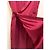 Autre Marque Vestido cruzado Armani Collezioni de seda granate - vista 5