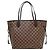 Cabas Louis Vuitton Neverfull Damier MM Marron
