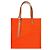 Hermès Etrivière Shopping Tote Tela Orange Arancione