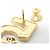 Chanel ABA783 Pin Brooch Nero - vista 3