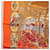 Hermès Hermes Carré 90 Seta multicolore 90 x 90 cm Arancione - vista 5