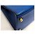 Hermès Borsa Hermes Kelly Blue Courchevel con Hardware Oro 32 - vista 3