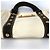 Borsa Tote Louis Vuitton Antigua Cabas PM Marrone Bianco - vista 5