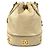Chanel Vintage Triple Coco CC Logo Drawstring Bag Beige - view 10