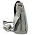Borsa a tracolla Louis Vuitton Taiga Roman MM Marrone - vista 3