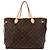 Louis Vuitton Neverfull Tote Monogram Canvas GM Braun