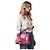 Borsa Guess stampa floreale rosa e rossa Rosso - vista 2