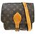 Borsa Louis Vuitton Cartouchiere Monogram Canvas MM Marrone
