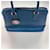 Borsa Prada Promenade Medium / Pelle Saffiano blu - vista 6