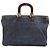Fendi Vintage Denim Tote Bag Marineblau - Ansicht 3