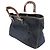 Fendi Vintage Denim Tote Bag Marineblau - Ansicht 6