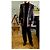 Giacca Etro nera con ricamo multicolore Nero - vista 5