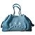 Anya Hindmarch Borsa Tote Cartoon Eyes Mint Bianco sporco Verde chiaro