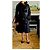 Dolce & Gabbana Trenchcoat mit Rüschen und Leopardenfutter Schwarz Leopardenprint - Ansicht 5
