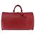 LOUIS VUITTON Epi Keepall 50 Boston Bag Red M42967 LV Auth 187026 Rosso - vista 13