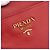 Borsa Tote PRADA in pelle rosso oro Auth 186125A D'oro - vista 17