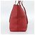 Borsa Tote PRADA in pelle rosso oro Auth 186125A D'oro - vista 4
