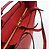 Borsa Tote PRADA in pelle rosso oro Auth 186125A D'oro - vista 6