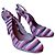 Missoni Décolleté slingback a righe Marrone Nero Rosa Bianco