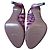 Missoni Décolleté slingback a righe Marrone Nero Rosa Bianco - vista 8