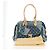 LOUIS VUITTON Monogram Patchwork Denim Bowery Bag Blue M95376 LV Auth am11889SM Azul - vista 12