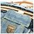 LOUIS VUITTON Monogram Patchwork Denim Bowery Bag Blue M95376 LV Auth am11889SM Azul - vista 18