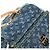 LOUIS VUITTON Monogram Patchwork Denim Bowery Bag Blue M95376 LV Auth am11889SM Azul - vista 23