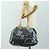 LOUIS VUITTON Monogram Patchwork Denim Bowery Bag Blue M95376 LV Auth am11889SM Azul - vista 30