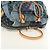 LOUIS VUITTON Monogram Patchwork Denim Bowery Bag Blue M95376 LV Auth am11889SM Azul - vista 6