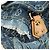 LOUIS VUITTON Monogram Patchwork Denim Bowery Bag Blue M95376 LV Auth am11889SM Azul - vista 9