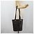 Céline Borsa Tote CELINE Macadam in tela PVC e pelle nera e oro Auth 185998 Nero D'oro - vista 22