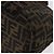 Borsa a Mano FENDI Zucca Canvas Nero Marrone Auth 186292A - vista 16