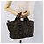 Borsa a Mano FENDI Zucca Canvas Nero Marrone Auth 186292A - vista 20