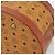 MCM Vicetos Logogram Vanity Hand Bag PVC Leather 2way Brown Gold Auth SW2380A Golden - view 12