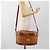 MCM Vicetos Logogram Vanity Hand Bag PVC Leather 2way Brown Gold Auth SW2380A Golden - view 24