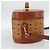 MCM Vicetos Logogram Vanity Hand Bag PVC Leather 2way Brown Gold Auth SW2380A Golden - view 4