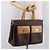 Céline Borsa Tote CELINE Macadam in tela PVC e pelle marrone beige oro Autentica am11883V D'oro - vista 24