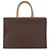 Céline Borsa Tote CELINE Macadam in tela PVC e pelle marrone beige oro Autentica am11883V D'oro - vista 3