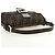 FENDI Zucca Canvas Mamma Baguette Shoulder Bag Black Brown Auth 185313M Marrone Nero - vista 7