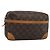 LOUIS VUITTON Monogram Compiegne 28 Clutch M51845 LV Auth 187760 Monogramma