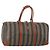Pequin FENDI Boston Bag aus Pecan Canvas PVC Schwarz Braun Authentisch am11753
