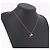 Chloé Collana Chloe metallo Gold Auth SW2372 D'oro - vista 16