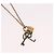 Chloé Collana Chloe metallo Gold Auth SW2372 D'oro - vista 3