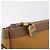 Borsa a Spalla LOEWE Anagram in Pelle Beige Oro Auth 186856 D'oro - vista 10