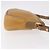 Borsa a Spalla LOEWE Anagram in Pelle Beige Oro Auth 186856 D'oro - vista 3