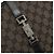 Borsa Tote GUCCI GG Canvas Jackie Dark Brown Silver 002 1064 3444 Auth 187330 - vista 14