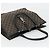 Borsa Tote GUCCI GG Canvas Jackie Dark Brown Silver 002 1064 3444 Auth 187330 - vista 6
