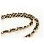 CHANEL Matelasse Chain Shoulder Pouch Lamb Skin 2way Black CC Auth 185439SAM Nero D'oro - vista 11