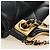 CHANEL Matelasse Chain Shoulder Pouch Lamb Skin 2way Black CC Auth 185439SAM Nero D'oro - vista 18